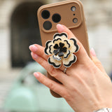 Hand-painted Dianthus GripCharm | Eco-Friendly