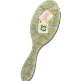 Hand-Painted Flower Mahjong Amazing Hair Day Brush | Eco-Friendly