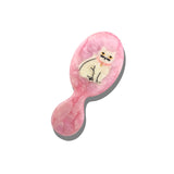 Hand-painted Kawaii Cat Handbag Hero Brush | Eco-Friendly