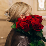 Hand-painted Martini Claw Hair Clip | Eco-Friendly