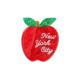 Hand-painted New York Apple Claw Hair Clip | Eco-Friendly