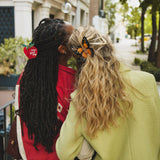 Hand-painted New York Apple Claw Hair Clip | Eco-Friendly