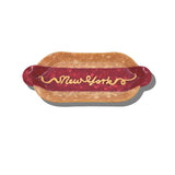 Hand-painted Hotdog Heirloom Tray