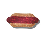 Hand-painted Hotdog Heirloom Tray