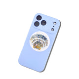Hand-painted Seashell GripCharm | Eco-Friendly