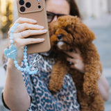 Hand-painted Dog Mom Bracelet Phone Chain