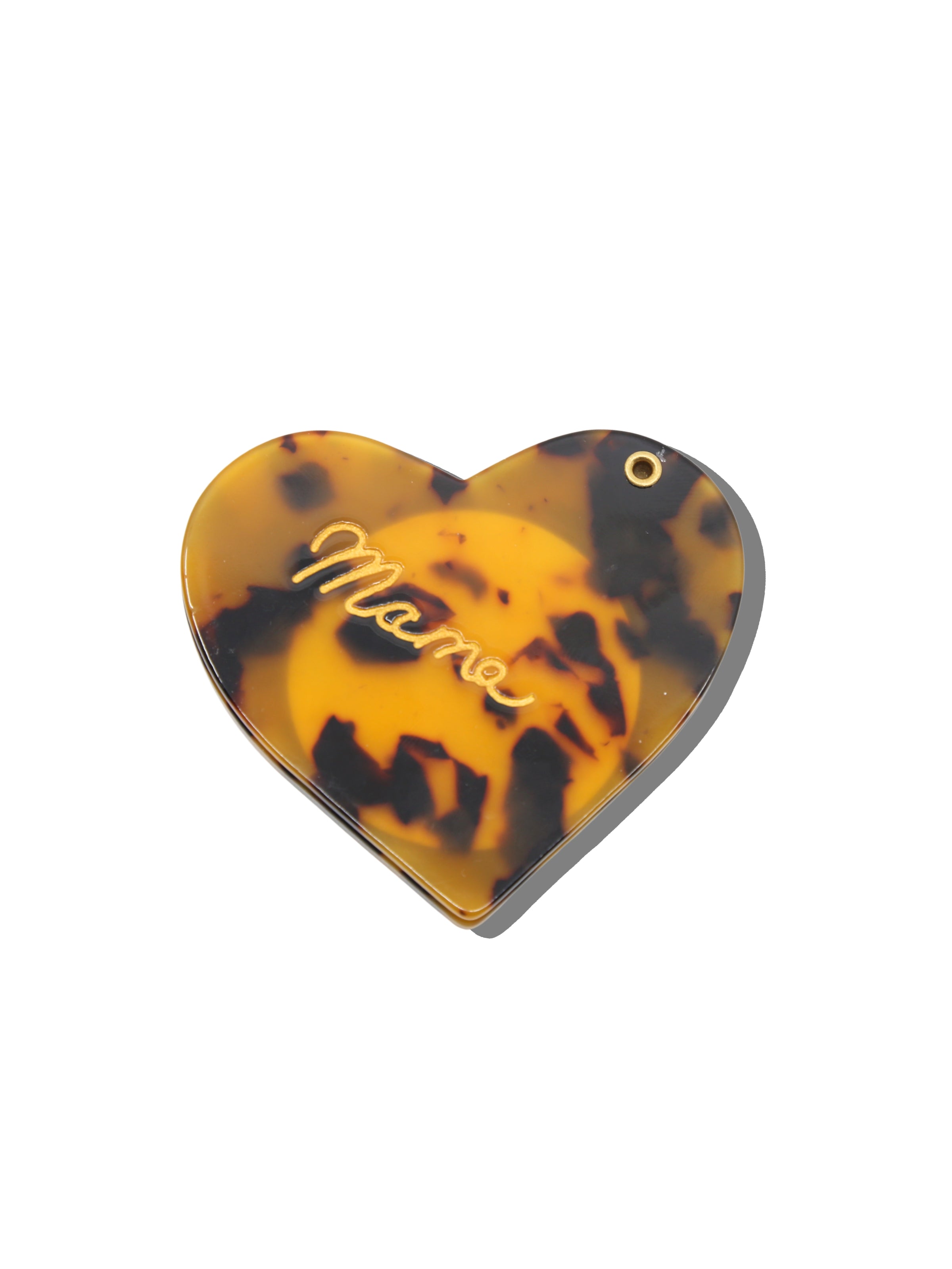 Hand-painted Mama Heart Compact Mirror