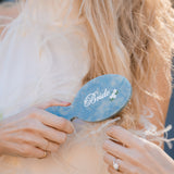 Hand-painted Bride Handbag Hero Brush | Eco-Friendly