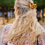Hand-Painted Mama Heart Acetate Claw Hair Clip | Eco-Friendly
