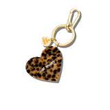 Hand-Painted Cat Mom Bag Charm + Keychain | Eco-Friendly