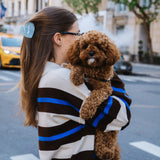 Hand-Painted Dog Mom Claw Hair Clip | Eco-Friendly