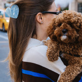 Hand-Painted Dog Mom Claw Hair Clip | Eco-Friendly