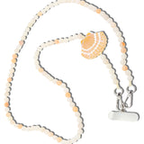 Hand-painted Seashell Crossbody Phone Chain