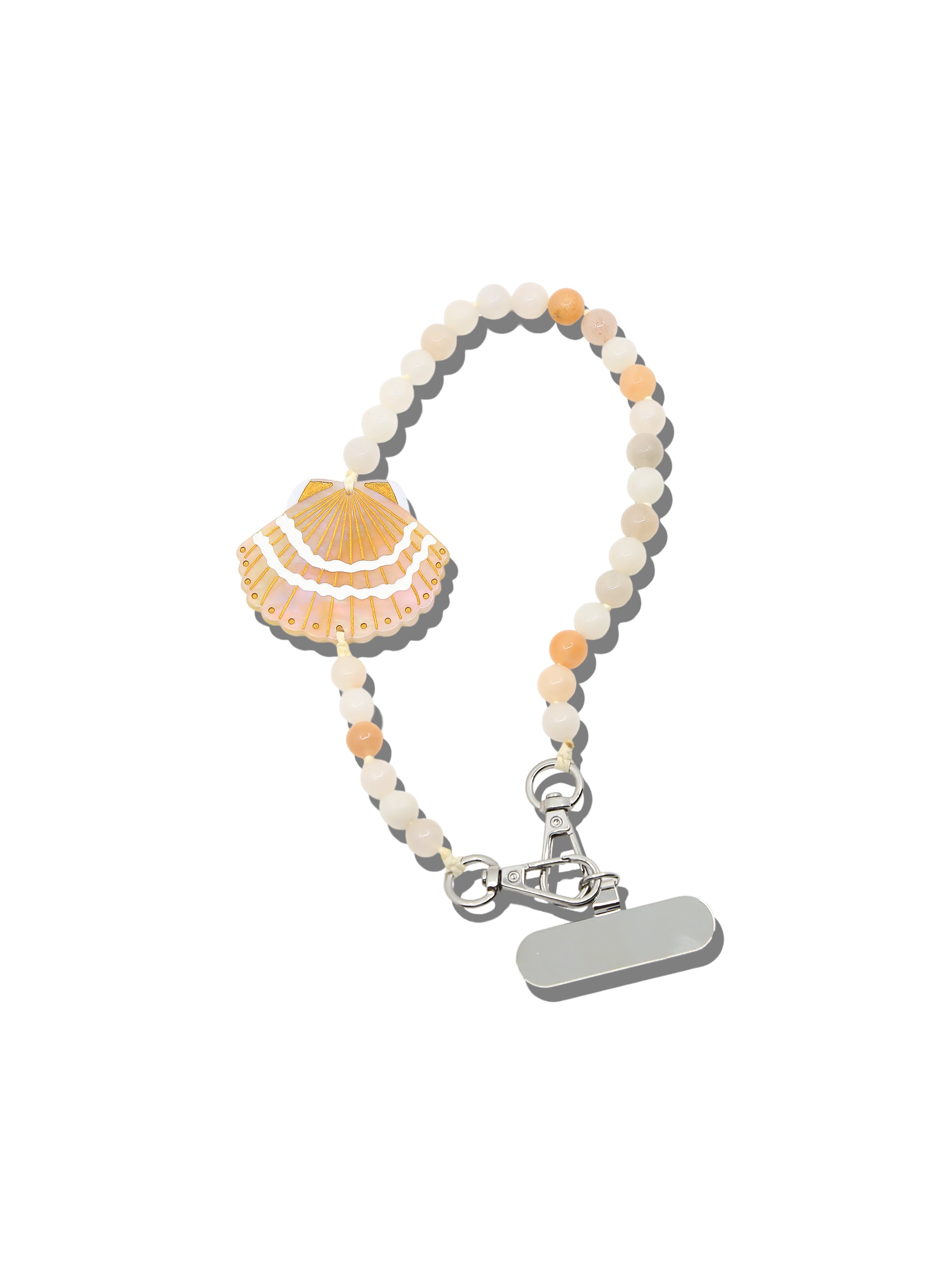 Hand-painted Seashell Bracelet Phone Chain
