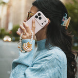 Hand-painted Seashell Bracelet Phone Chain