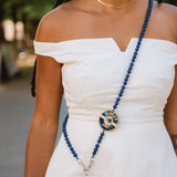 Hand-painted Caviar Crossbody Phone Chain