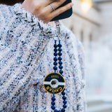 Hand-painted Caviar Bracelet Phone Chain