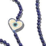 Hand-painted Coastal Lucky Eye Crossbody Phone Chain