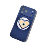 Hand-painted Coastal Lucky Eye GripCharm | Eco-Friendly