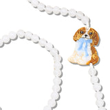 Hand-painted King Charles Crossbody Phone Chain