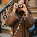 Hand-painted King Charles Crossbody Phone Chain