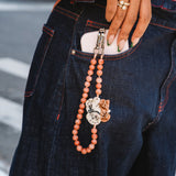 Hand-painted Puppy Friends Bracelet Phone Chain