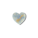 Hand-painted Mama Heart Brooch Pin