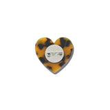 Hand-painted Mama Heart Brooch Pin
