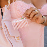 Hand-painted Bridesmaid Pocket Comb | Eco-Friendly