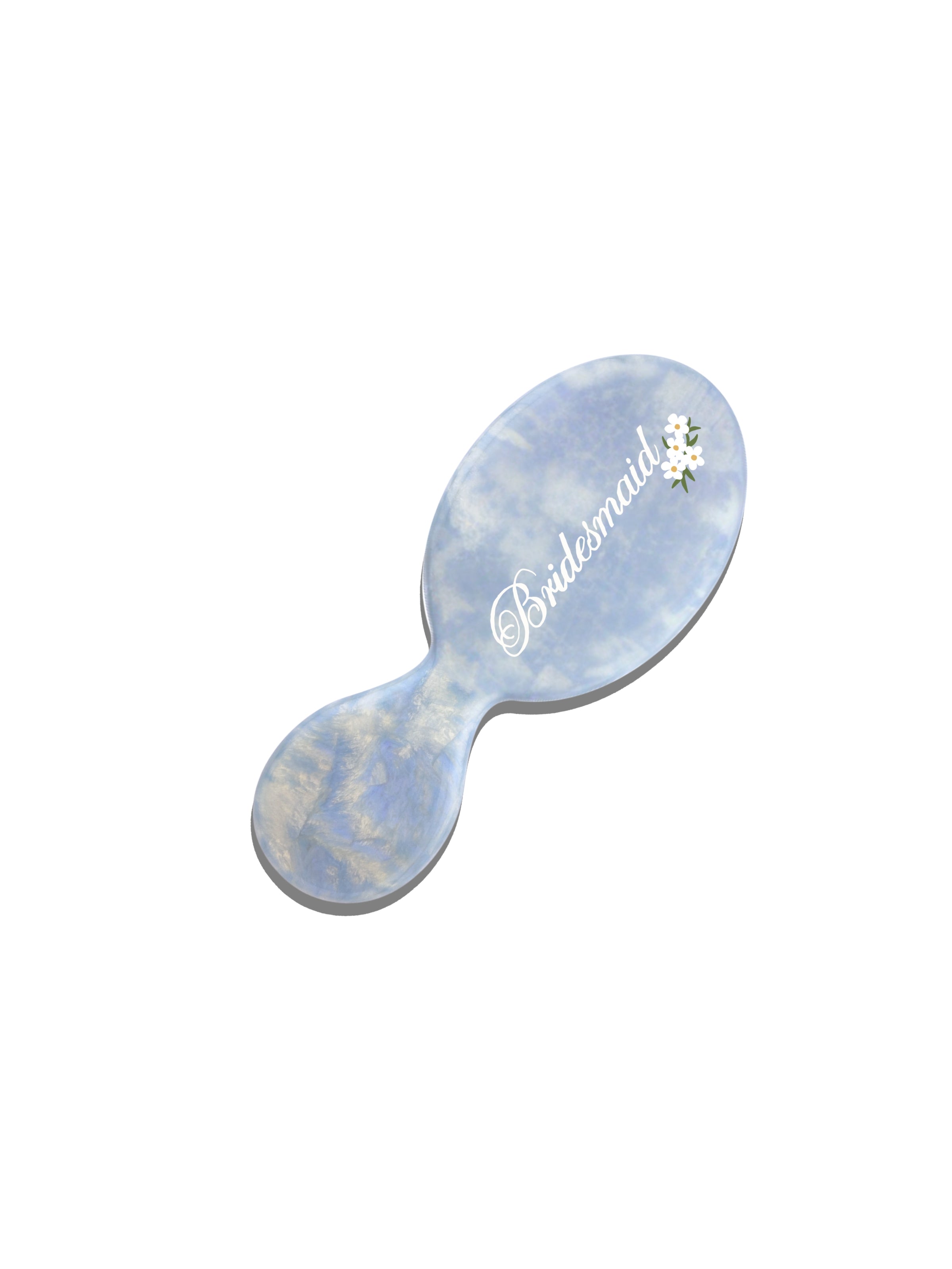 Hand-painted Bridesmaid Handbag Hero Brush | Eco-Friendly