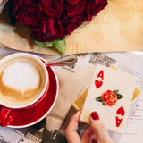 Hand-painted Ace of Hearts Heirloom Box
