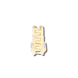 Hand-painted Wedding Cake Claw Hair Clip | Eco-Friendly
