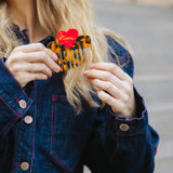 Hand-painted Mama Heart Pocket Comb | Eco-Friendly