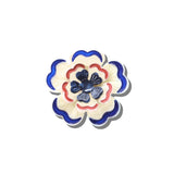 Hand-Painted Americana Flower Claw Clip | Eco-Friendly
