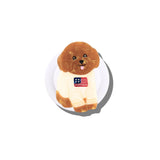 Hand-painted Americana Puppy GripCharm | Eco-Friendly