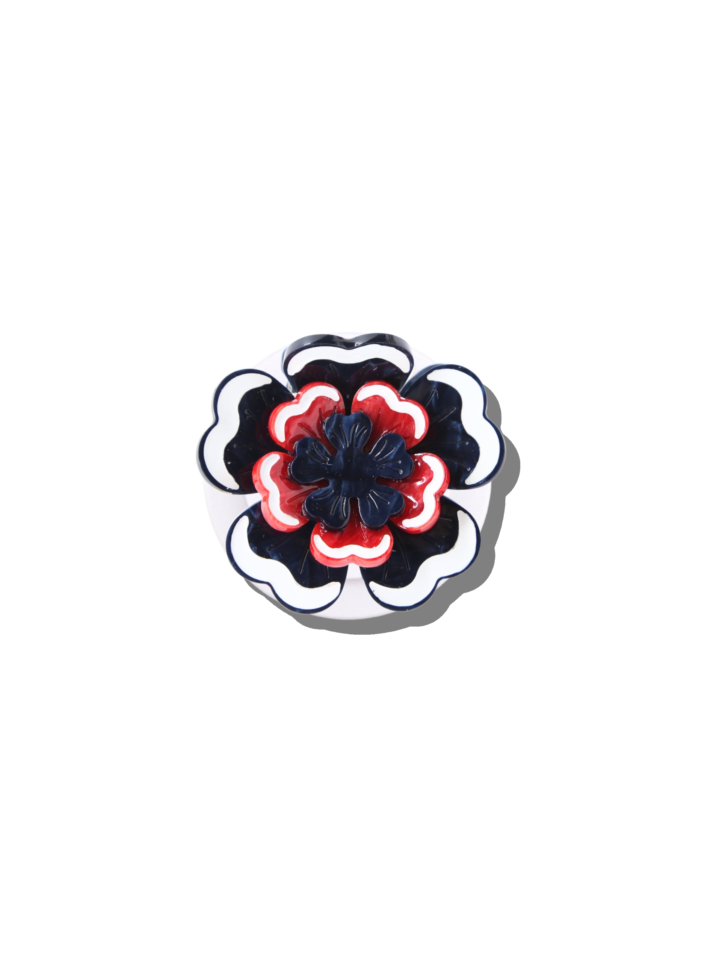 Hand-painted Americana Flower GripCharm | Eco-Friendly