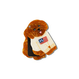 Hand-painted Americana Puppy Compact Mirror | Eco-Friendly