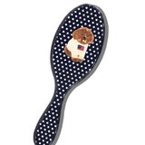 Hand-painted Americana Puppy Brush | Eco-Friendly