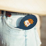 Hand-painted Americana Puppy Brush | Eco-Friendly