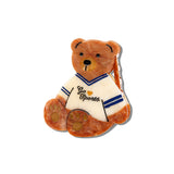 Hand-Painted Go Sports Teddy Claw Clip | Eco-Friendly