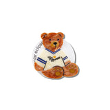 Hand-painted Go Sports Teddy GripCharm | Eco-Friendly