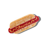 Hand-Painted America Hotdog Claw Clip | Eco-Friendly