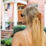 Hand-Painted America Hotdog Claw Clip | Eco-Friendly