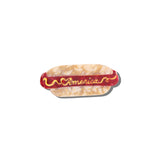 Hand-painted America Hotdog Brooch Pin