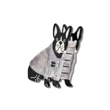Hand-painted Frenchie Puppy Claw Hair Clip | Eco-Friendly