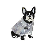 Hand-painted Frenchie Puppy Compact Mirror | Eco-Friendly