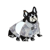Hand-painted Frenchie Puppy Compact Mirror | Eco-Friendly