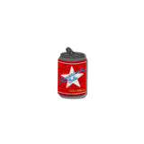 Hand-painted American Cola Can Brooch Pin