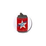 Hand-painted American Cola Can GripCharm | Eco-Friendly