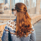Hand-painted Horse Claw Hair Clip | Eco-Friendly